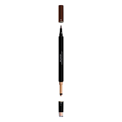 Revlon Colorstay Shape & Glow Eye Brow Marker and Highlighter, Dark Brown, 0.02 Oz (Marker), 0.008 Oz (Highlighter)
