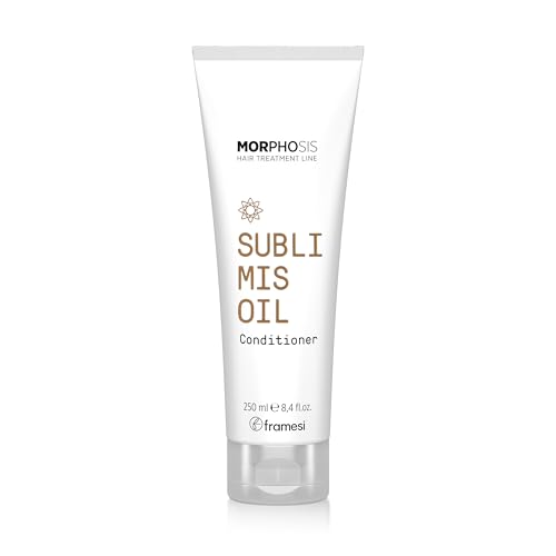 Framesi Morphosis Sublimis Oil Conditioner 8.4 Fl Oz - Hydrating Lightweight for Fine & Normal Hair