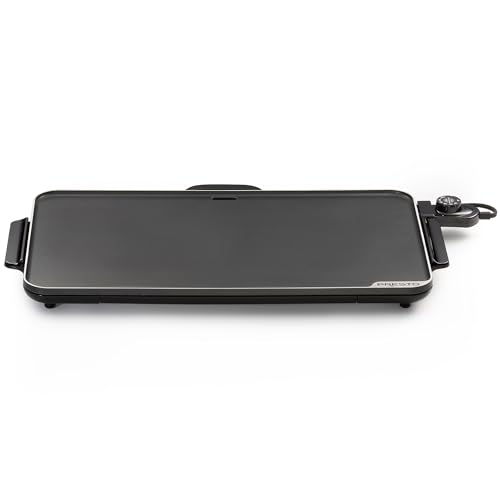 Large 22-Inch Slimline Electric Griddle - Extra Wide Nonstick Cooking Surface
