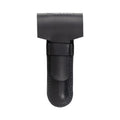 MERKUR Black Leather Razor Case ? Vegetable-Tanned Cowhide, Precision Fit for Safety Razors up to 110 mm, Protective Travel Cover, Made in Germany
