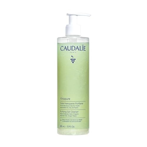 Caudalie Vinopure Salicylic Acid Cleanser, Pore Purifying Gel Cleanser
