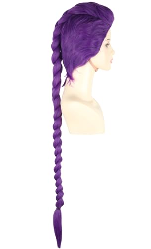 Topcosplay Purple Anime Wig for Women - Cosplay Costume Party Carnival
