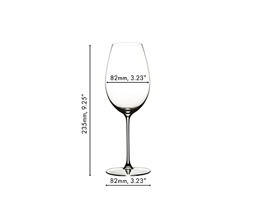 Riedel Veritas Sauvignon Blanc Glass Set of 2 - 13.5 Ounces, Light-Weight, Dishwasher Safe