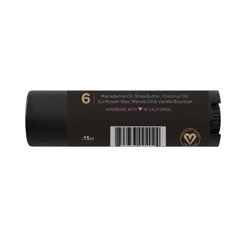 Ellovi Natural Lip Butter Lip Balm - Vanilla - Pure Enough to Eat - Made With Just 6 Vegan Ingredients - 100% Natural & Organic Moisturizing Lip Care for All Day Hydration (2-Pack)