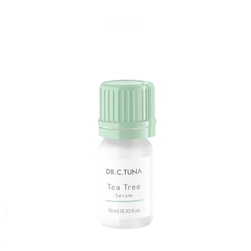 FARMASi Dr. C. Tuna Tea Tree Serum, Purifying Facial Serum for Blemish-Prone Skin, Helps Balance & Clarify Complexion, Tea Tree Oil with Thyme & Rosemary Extracts, 0.33 fl oz