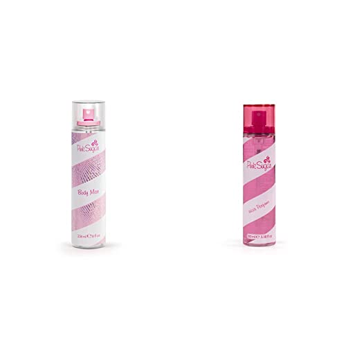 Pink Sugar Body Mist & Hair Perfume Set for Women - Fruity & Gourmand Scent
