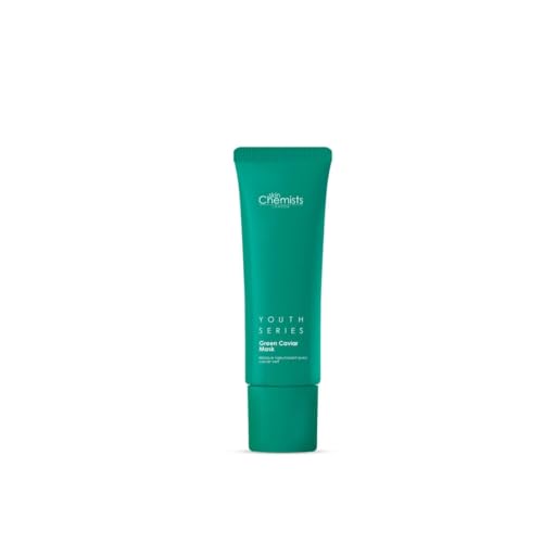 Skin Chemists Anti Aging Face Mask | Green Caviar Face Mask - Nourishing Facial Treatment Mask for Revived and Protected Skin - Rich in Amino Acids and Antioxidants - 50ml
