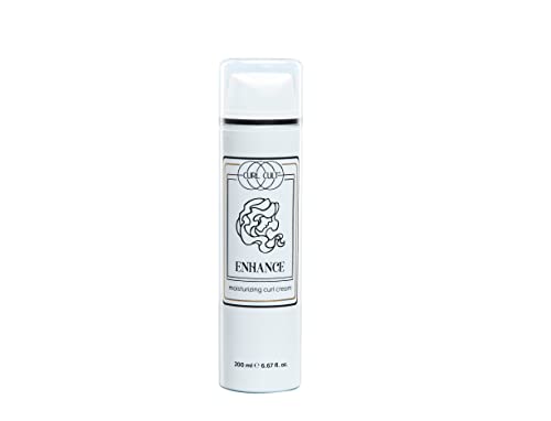 Moisturizing Curl Cream for Frizz Control & Shine - Weightless, Vegan