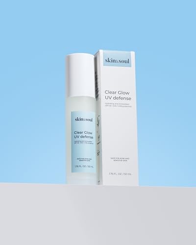 SPF 50 Broad Spectrum Sunscreen with Vitamin C & Hyaluronic Acid – No White Cast, Sensitive Skin Formula