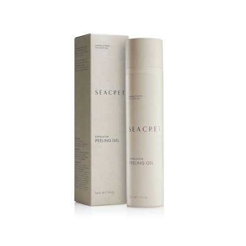 SEACRET Mineral Rich Peeling Gel - Triple-Action Exfoliator with Glycolic Acid, Papaya Enzyme & Dead Sea Minerals for Smoother, Brighter Skin, Vegan & Cruelty-Free