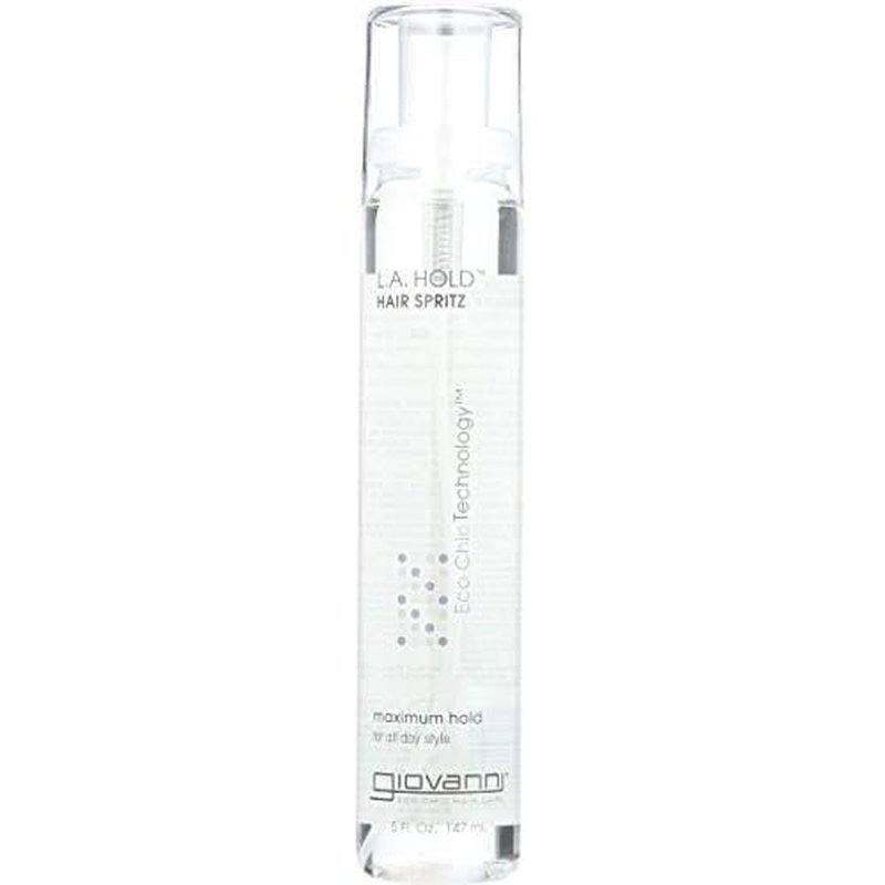 GIOVANNI L.A. Hold Hair Spritz - Maximum Hold Styling Spray, Lightweight, Lauryl & Laureth Sulfate Free - 5 oz