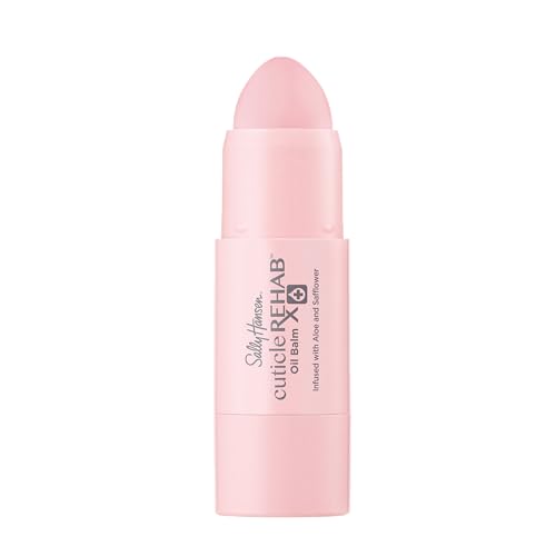 Sally Hansen Nail Treatment Cuticle Rehab Oil Balm | Infused with Natural Essential Oils & Vitamin E | Nourishes & Conditions Dry Nails & Cuticles
