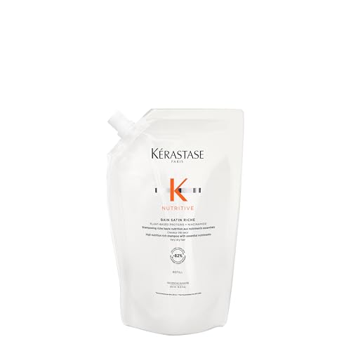 Kérastase Nutritive Bain Satin Riche Shampoo Refill for Dry Hair - 16.9 Fl Oz