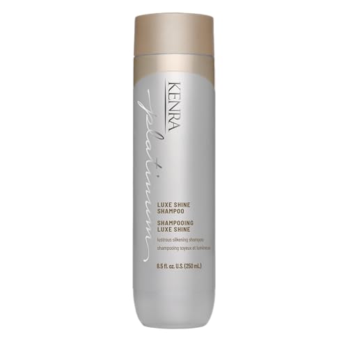 Kenra Platinum Luxe Shine Shampoo 8.5 Fl Oz - Smoothing Frizz Control & Color Safe
