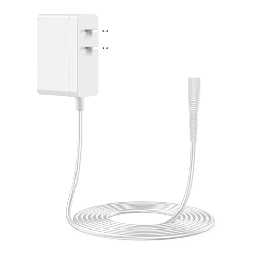 for Braun Epilator Charger, Lnauy 12V Power Cord Compatible with Braun Silk-?pil 5 7 9 Wet & Dry Epilator Hair 9-720 5328 Braun FaceSpa Pro 910 911 921 Part-No 81743351 Replacement 492-5214 Adapter