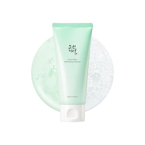Korean Red Bean Pore Mask with Green Plum Cleanser - Hydrating Skincare Set