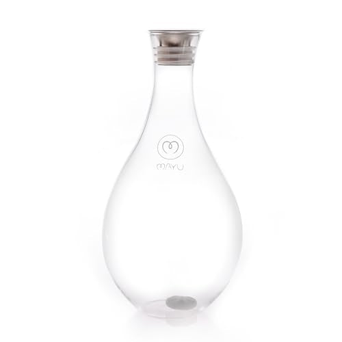 Mayu 1.5L Glass Water Pitcher Replacement for Structured Water Device