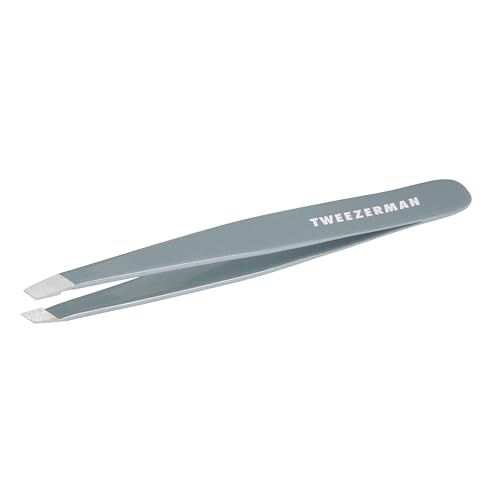 Tweezerman Slant Tweezer – Eyebrow Tweezers Mist Blue