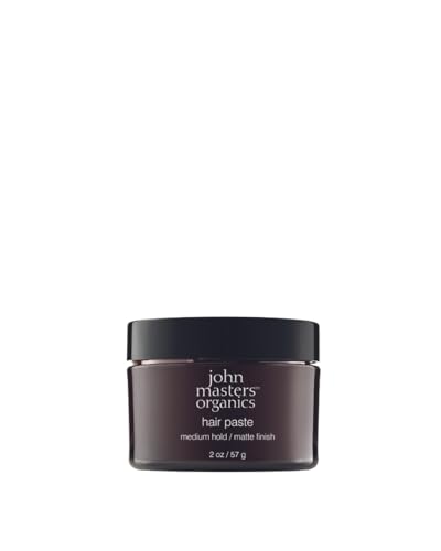 Organic Hair Paste with Honey & Beeswax - Matte Finish, 2 oz