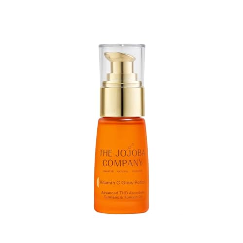 Vitamin C Facial Oil 30ml ? Brightening Glow Elixir with THD Ascorbate, Turmeric & Tomato Oil ? Antioxidant-Rich Skin Booster for Radiance, Even Tone & Smooth Texture