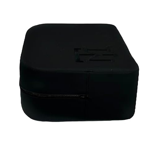 Mane TAME Highly Durable Professional Booster Seat for Barbers, 5.5" in Height and Thickness - Black
