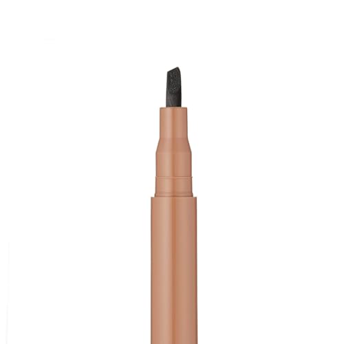 Flower Beauty Brow Vixen Tattoo Effect Stain - Smudge Proof, 12 Hr Wear Eyebrow Makeup with Chisel Tipped Applicator, Contains Aloe Vera & Vitamin E (Auburn) (Pack of 1)