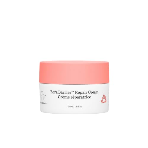 Drunk Elephant Bora Barrier Repair Cream 0.5 Fl Oz Ultra-Rich Moisturizer - Clinically Proven Hydrating Skincare
