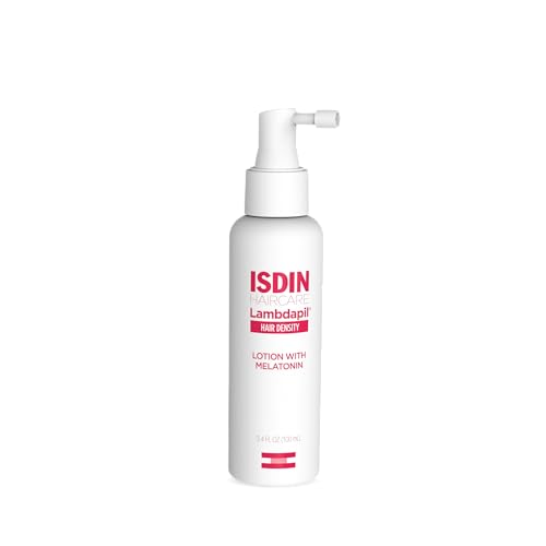 ISDIN Lambdapil Thinning Hair Lotion with Melatonin, 3.4 fl oz