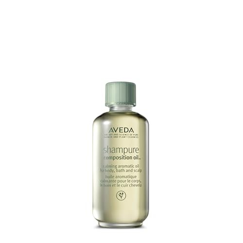Aveda Shampure Composition Oil | Bath, Body & Scalp | with Meadowfoam Oil & Certified Organic Sunflower | Calming Aroma of Certified Organic Lavender, Petitgrain, Ylang Ylang, 1.7 Fl Oz
