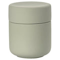 Zone Denmark Ume Taupe Cosmetic Jar - Elegant and Functional Storage Solution for Your Beauty Essentials, Infusing Scandinavian Design into Your Vanity Space (Eucalyptus Green)