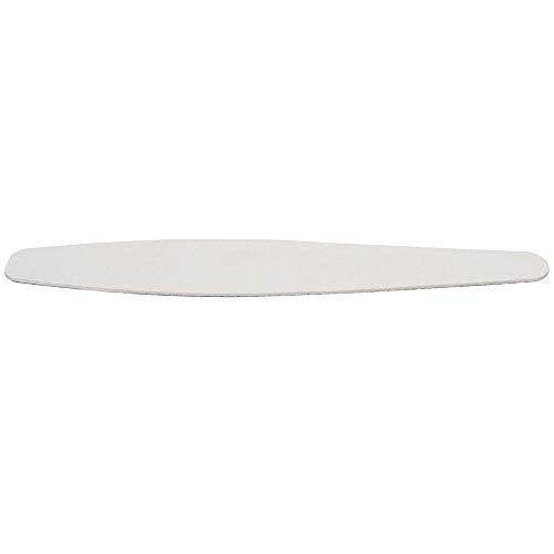 ForPro Professional Collection Expert One & Done Wood File, White 150 Grit/Zebra 180 Grit, Manicure & Pedicure Nail Files, 7¡± L x 1.25¡° W, 50-Count