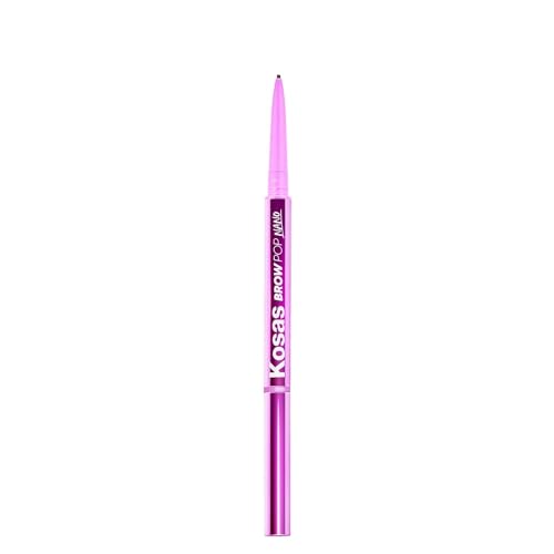 Eyebrow Pencil - Ultra-Fine Micro Tip for Natural Definition - Medium Brown
