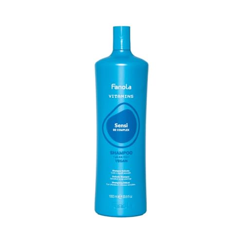 Fanola Sensitive Scalp Shampoo 33.8 oz Gentle Hair Wash for Sensitive Skin