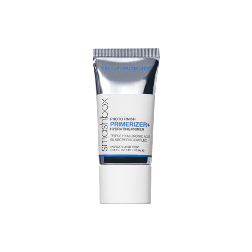 Smashbox Photo Finish Primerizer | Hydrating Primer for 72 Hours, Smoothes Skin with Silky Barrier | Triple Hyaluronic Acid, Niacinamide, Silkscreen Complex & Silicone Free