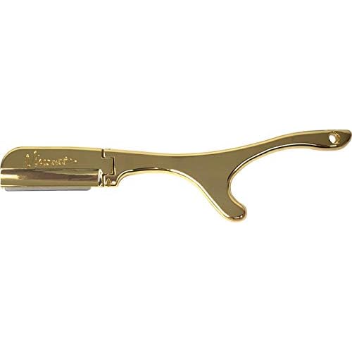 Vincent Weasel Razor in association with VanDaGoat (Gold -Right Handed)