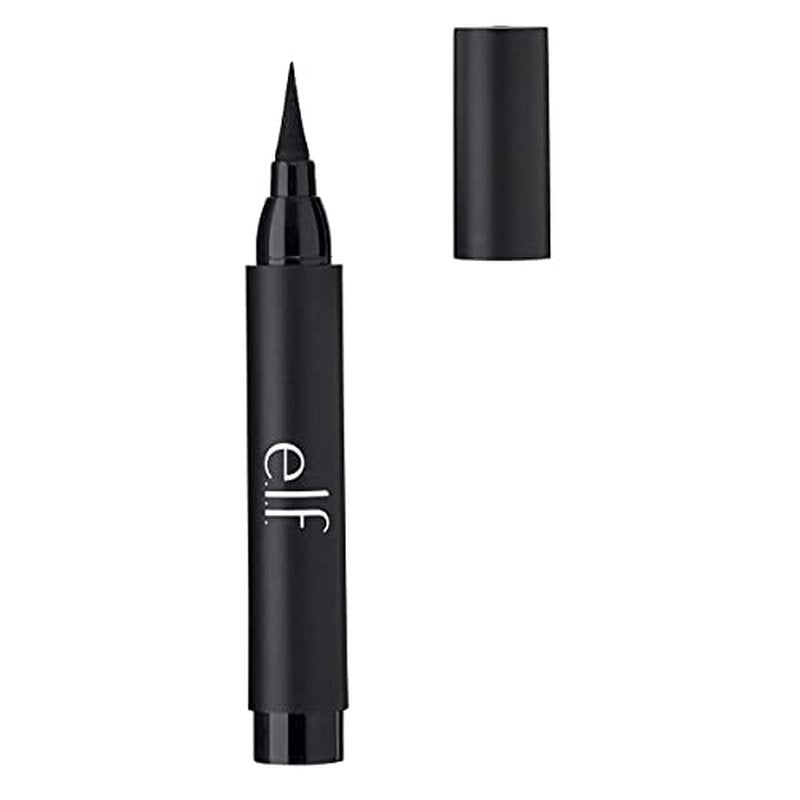 e.l.f. Cosmetics Studio Intense Ink Eyeliner in Blackest Black, 2.5 Gram,pencil (Pack of 2)