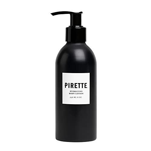 Pirette Hydrating Body Lotion for All Skin Types – Lightweight Moisturizer with Coconut & Shea