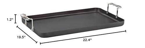 Cuisinart Chef's Classic™ Double Burner Griddle 13x20-inch Nonstick Hard Anodized