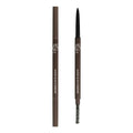 Pinkiou Microblading Eyebrow Pen, 2-In-1 Waterproof Eyebrow Pen, Dual-Ended Eyebrow Pen with 2-Fork-Tips and Precision Brush, Eyebrow Pen for Natural Hair-Like Brows, Long Lasting, Black Brown