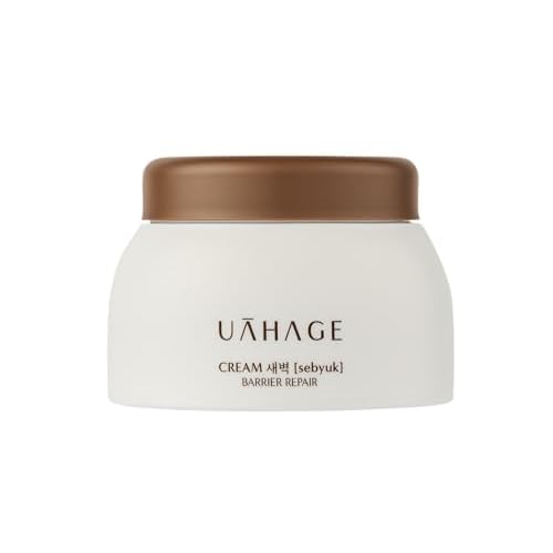 Sebyuk Cream Barrier Repair - Long-Lasting Hydration, Vegan Korean Skincare with Ceramide, Cholesterol, Shea Butter, Niacinamide, Panthenol, Squalane (50ml / 1.69 fl.oz)