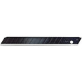 TAJIMA Utility Knives & Blades - 10-pack (Black) 3/8" Razar Black Box Cutter Snap Blades with Premium Tempered Steel & Safety Blade Dispenser - LCB-30RB
