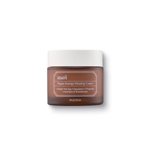 Peptide Face Moisturizer with Maple Extract - Firming & Hydrating Korean Cream 60g