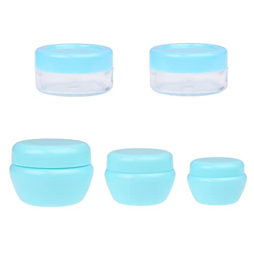 Travel Bottle Set - Refillable - TSA/Airline Approved - 12 Bottles and Jars - 3 Tools (Pipette, Funnel and Mini Spatula) - For Downsized Portions of Your Favorite Cosmetics, Lotions and Creams