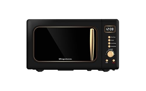 Retro Black 0.7 Cu. Ft. 700W Countertop Microwave Oven with Auto Cook