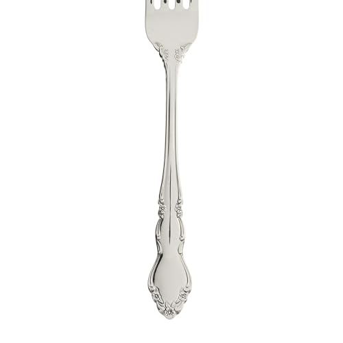 20-Piece Flatware Set for 4 - Elegant Silverware with Swirling Floral Design