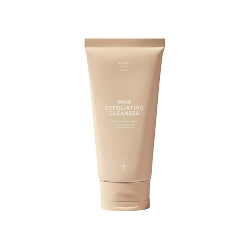 Gentle Exfoliating Facial Cleanser with Papaya & Guava - Hydrating Vegan Face Wash