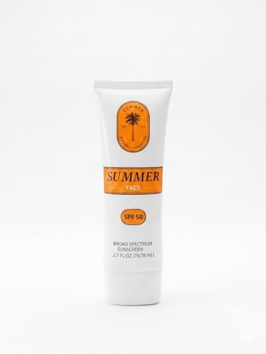 SPF 50 Sunscreen Gel - Invisible, No White Cast, Water-Resistant, Daily Face Primer