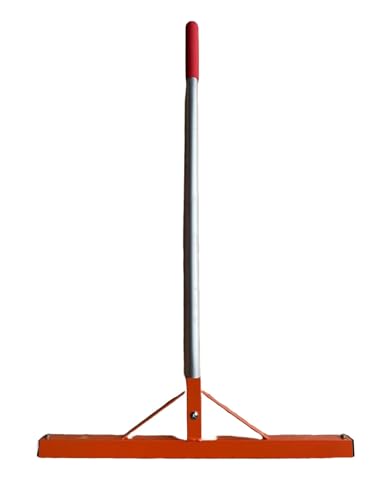 24-Inch Handheld Magnet Sweeper with T-Bar - Orange | Heavy Duty Magnet