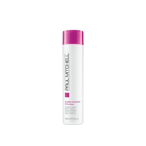 Paul Mitchell Super Strong Shampoo with Refreshing Orange & Cucumber Scent - Strengthens & Rebuilds Damaged Hair