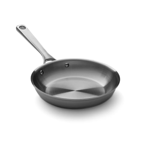 8.5 Inch Carbon Steel Frying Pan - Classic Carbon Clad® Gen 1, Lightweight & Seasonable